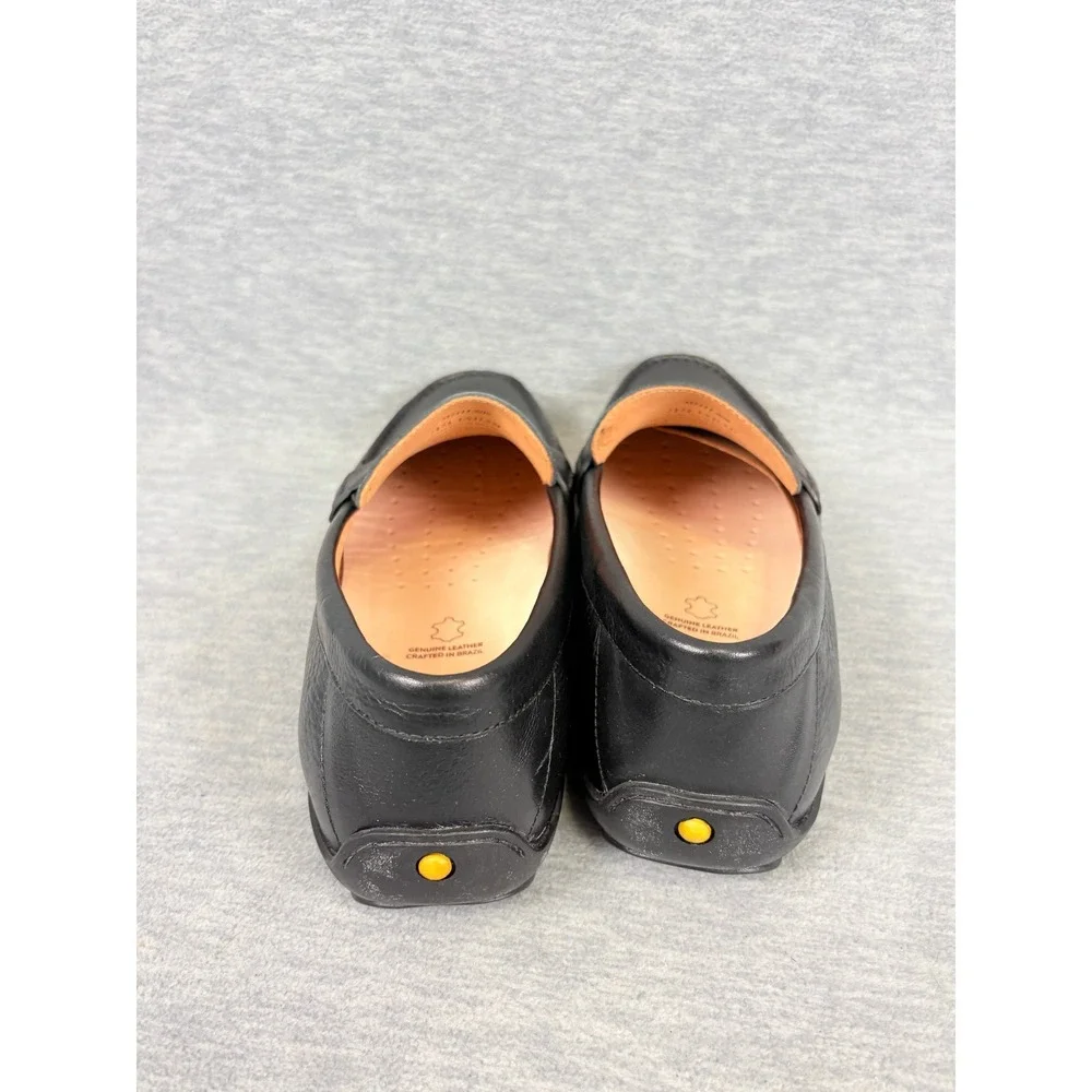 Samuel Hubbard Free Spirit for Him Loafers Mens 11.5Black Leather Penny Drivers